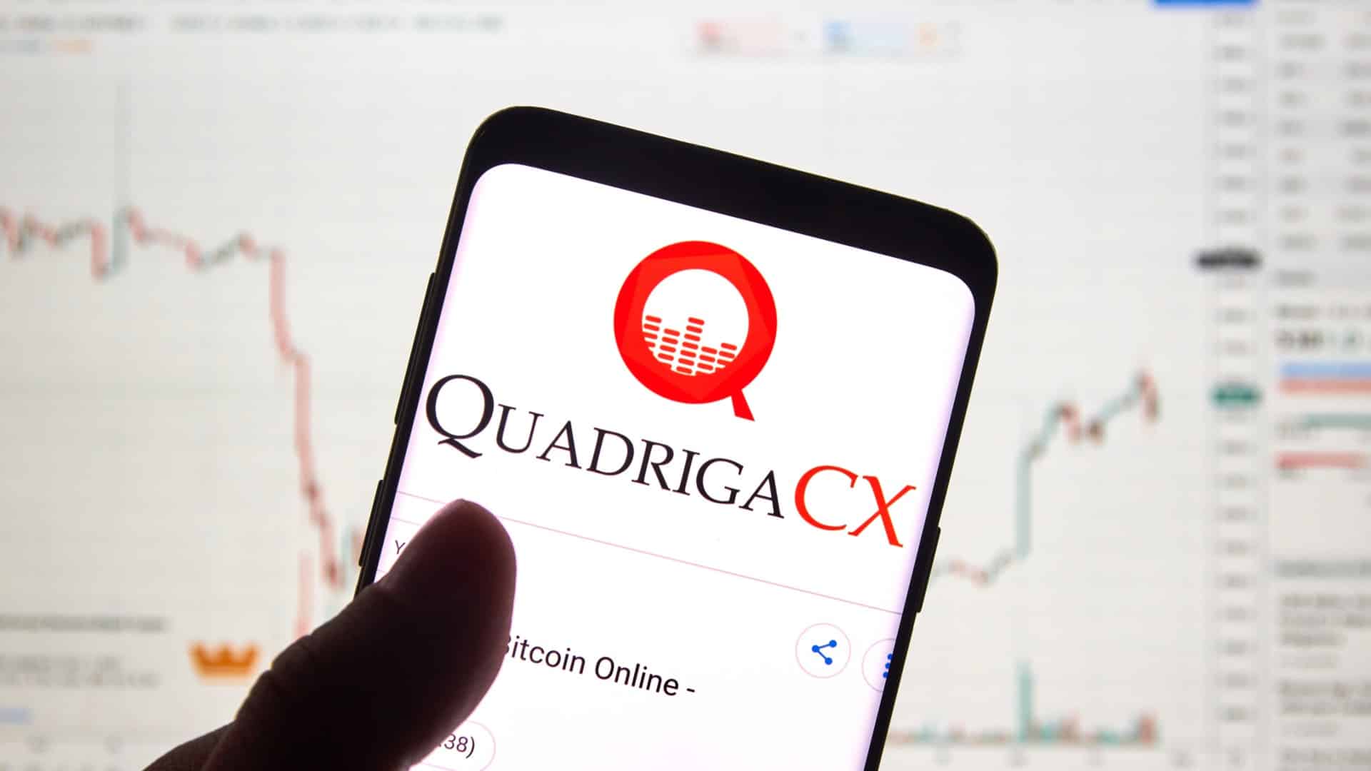 Aplicativo da finada corretora QuadrigaCX