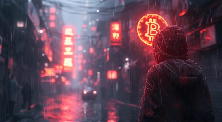 Bitcoin cyberpunk (MidJourney)
