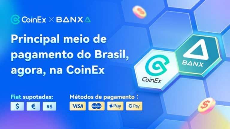 PIX na CoinEx: Compre e Venda criptomoedas via Banxa