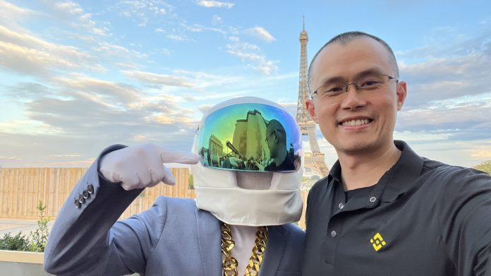 Changpeng Zhao, fundador da Binance. Fonte: Twitter/Reprodução.