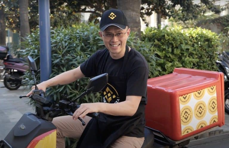 Changpeng Zhao, fundador da Binance. Fonte: Twitter/Reprodução.