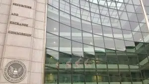 Escritório da SEC, em Washington, EUA.