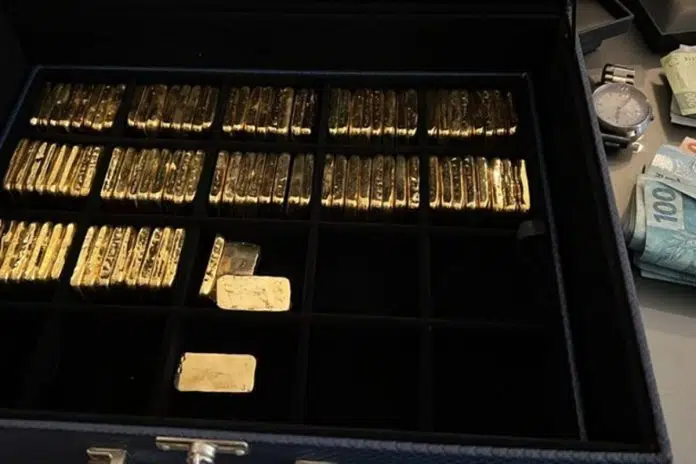 Barras de ouro do Sheik dos Bitcoins apreendida pela PF