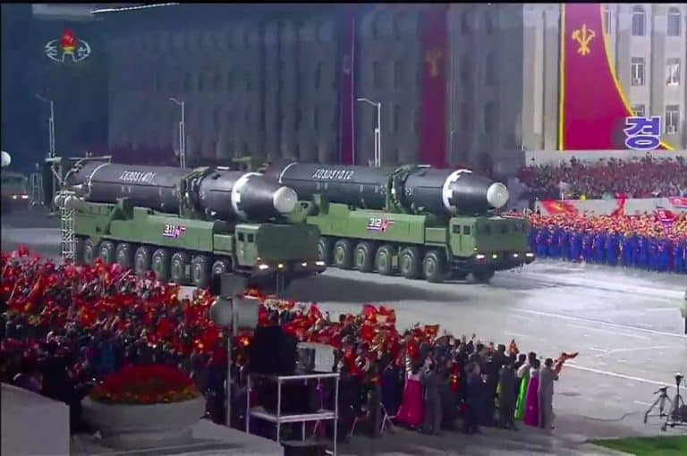 Coreia do Norte míssil
