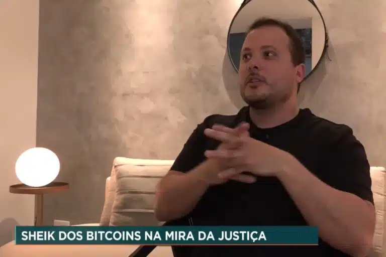 Sheik dos bitcoins deu entrevista para o Domingo Espetacular