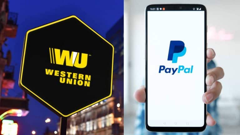 Western Union e PayPal, duas gigantes de olho nas criptomoedas.
