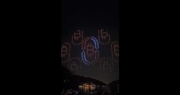 Bitcoin Drone Show