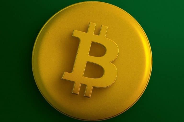 Bitcoin em verde e amarelo do Brasil