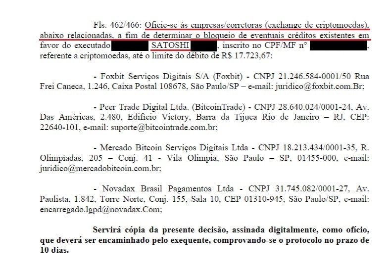 Brasileiro com sobrenome Satoshi tem criptomoedas em corretoras procuradas pela justiça
