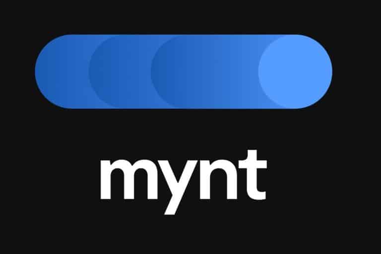 Logomarca da corretora de bitcoin do BGT Pactual, Mynt