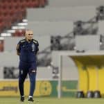 Treino da Seleção Brasileira no centro de treinamento em Doha. Tite. Lucas Figueiredo/CBF