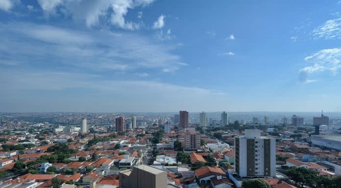 Vista da cidade de Bauru, no interior de São Paulo