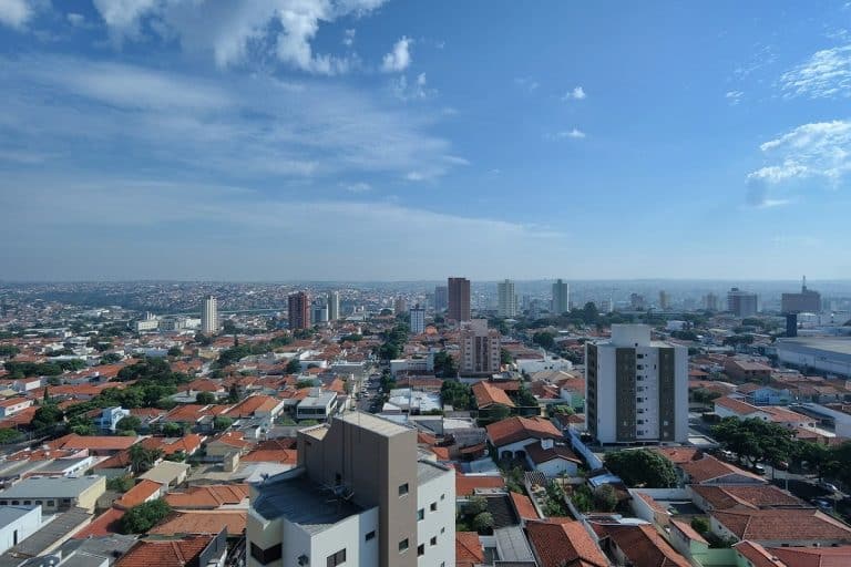 Vista da cidade de Bauru, no interior de São Paulo