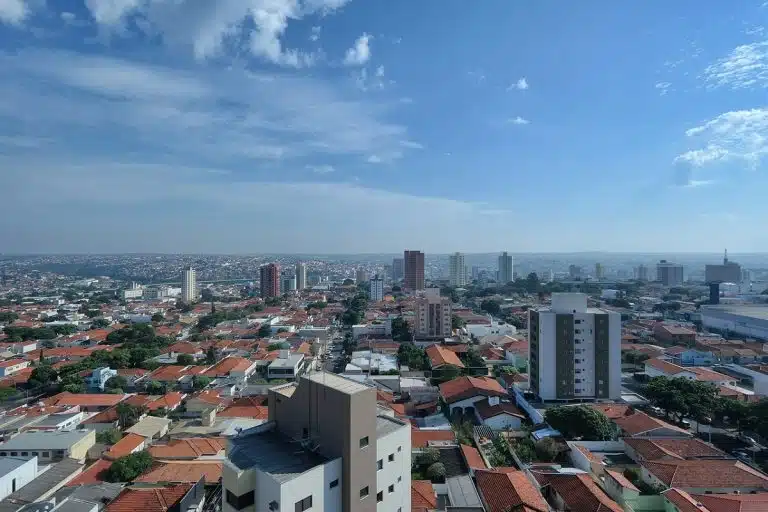 Vista da cidade de Bauru, no interior de São Paulo