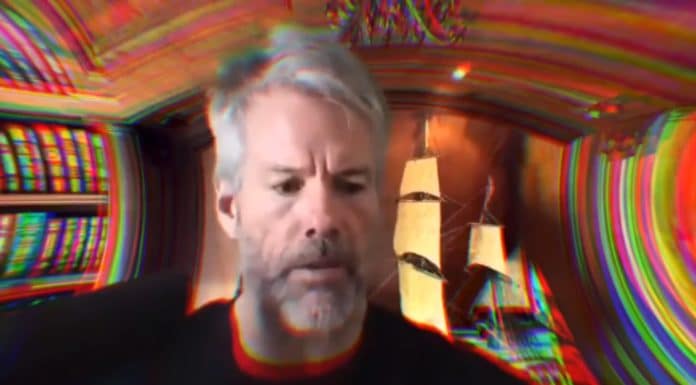 Michael Saylor, fundador da MicroStrategy, afirmando que não há segunda melhor opção para Bitcoin.