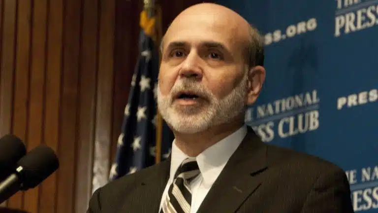 Ben Bernanke, ex-presidente do Federal Reserve e co-vencedor do Nobel de Economia de 2022.