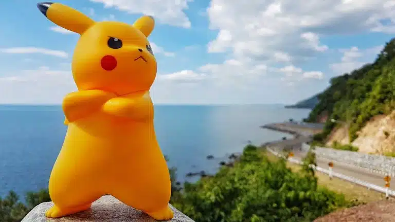 Pikachu, personagem do Pokémon.