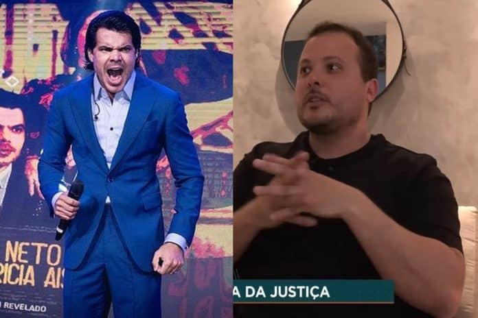 Antônio Neto Ais, CEO da Braiscompany na esquerda, e Sheik dos Bitcoins, Francisley Valdevino da Silva, da Rental Coins e Grupo InterAG, a direita