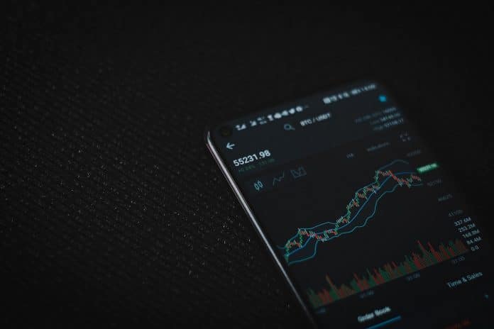 Aplicativo de negociação de criptomoedas