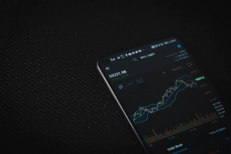 Aplicativo de negociação de criptomoedas