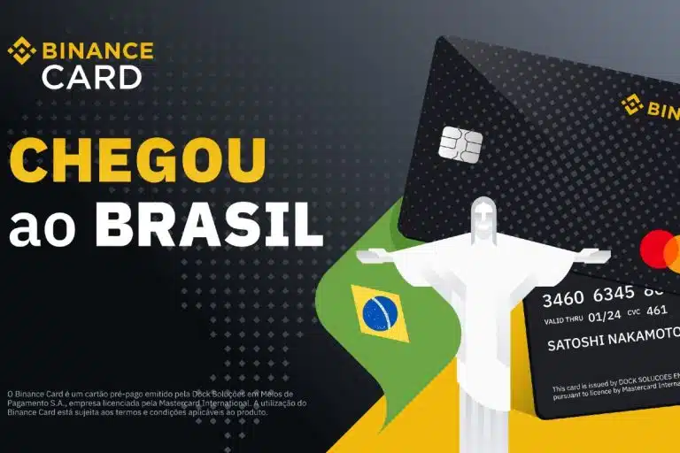 Binance lança cartão Mastercard no Brasil para clientes