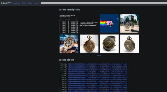 Bitcoin NFTs ordinals