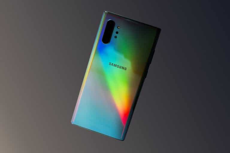 Celular Samsung em destaque