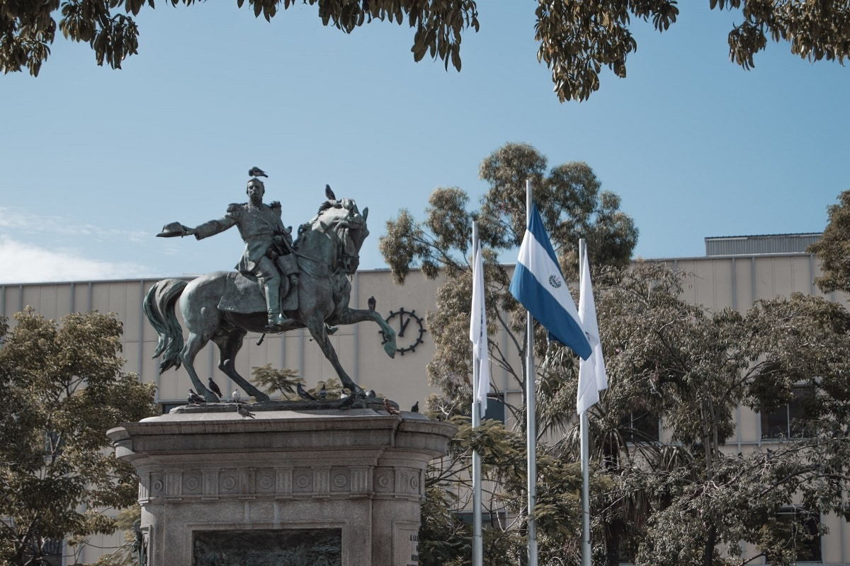 Centro histórico de San Salvador, capital de El Salvador