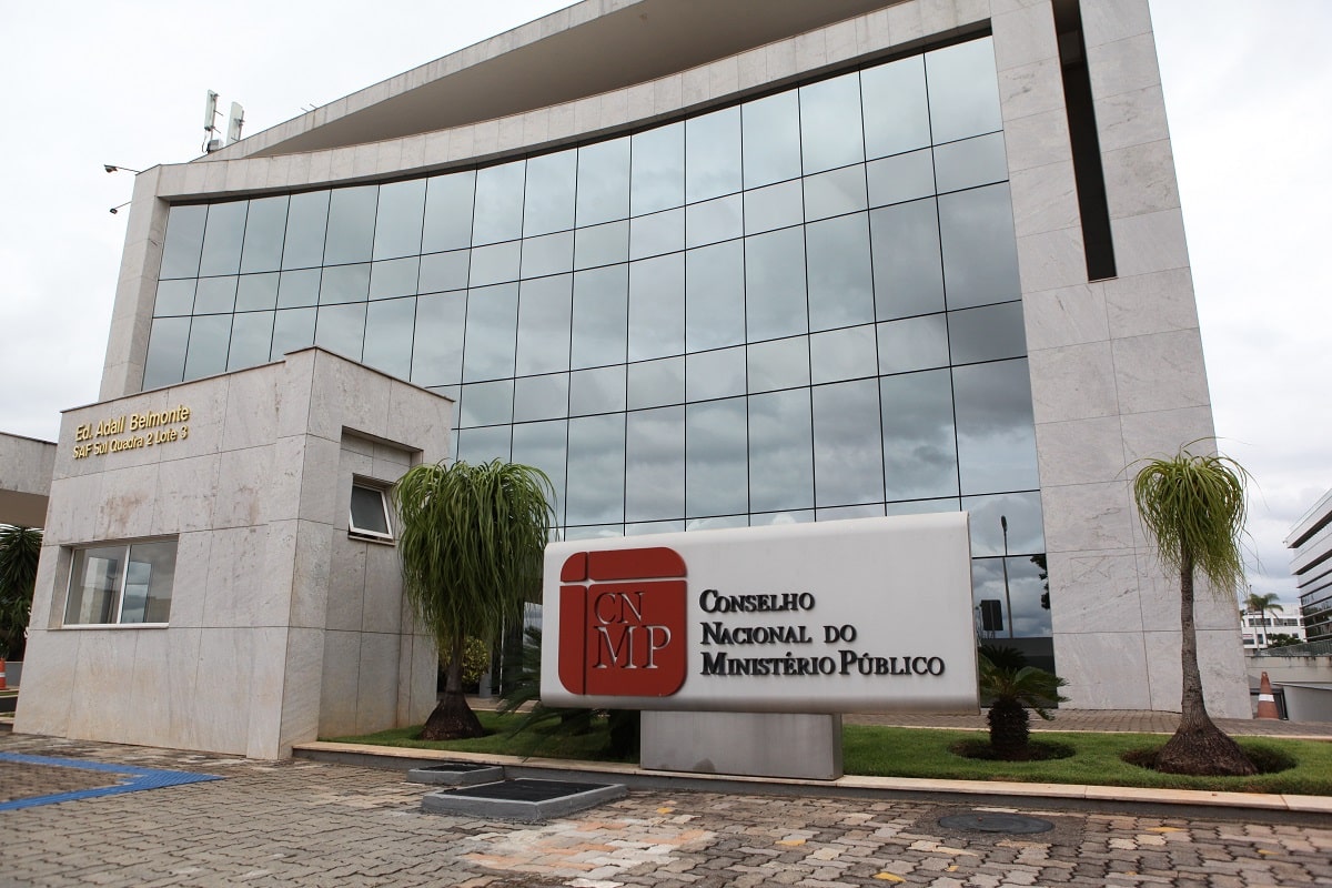 Fachada da sede do Conselho Nacional do Ministério Público - CNMP regular fiscalizar