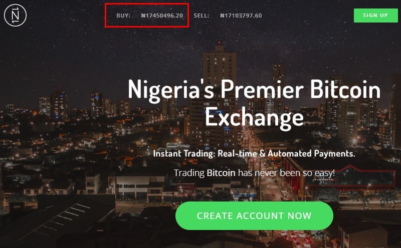 Para comprar bitcoin em NairaEx, corretora de bitcoin da Nigéria, população tem de pagar preço mais alto
