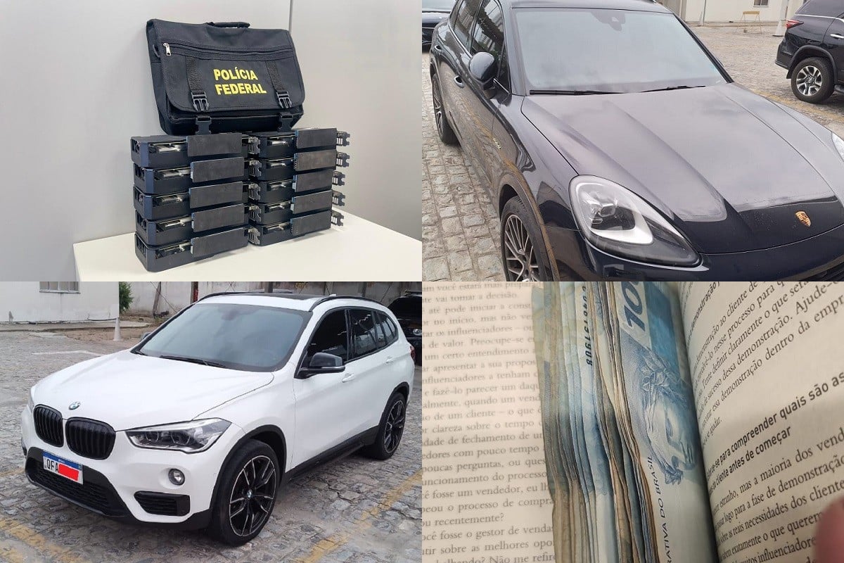 PF apreende carros e relógios de luxo, dólares e equipamentos da Braiscompany; veja lista