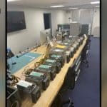 Equipamentos de minerar bitcoin encontrados em escola de Cohasset.