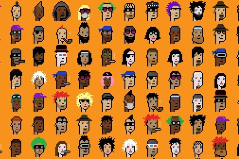 NFTs Bitcoin Punk emitiram 10 mil artes