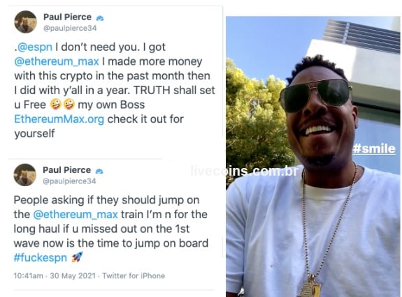 Paul Pierce ethereum max