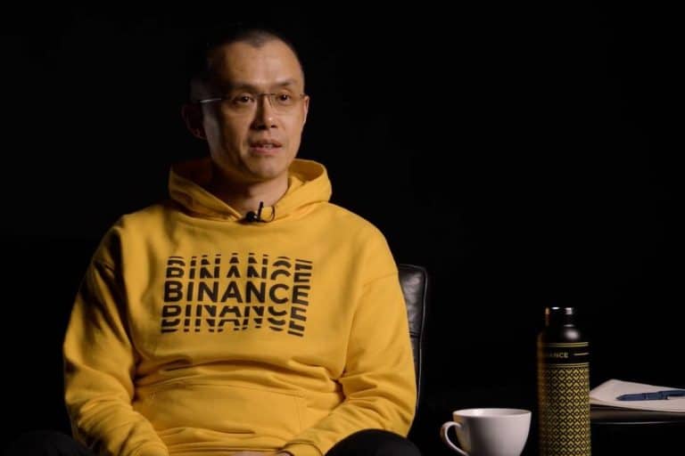 CEO da Binance durante AMA com clientes