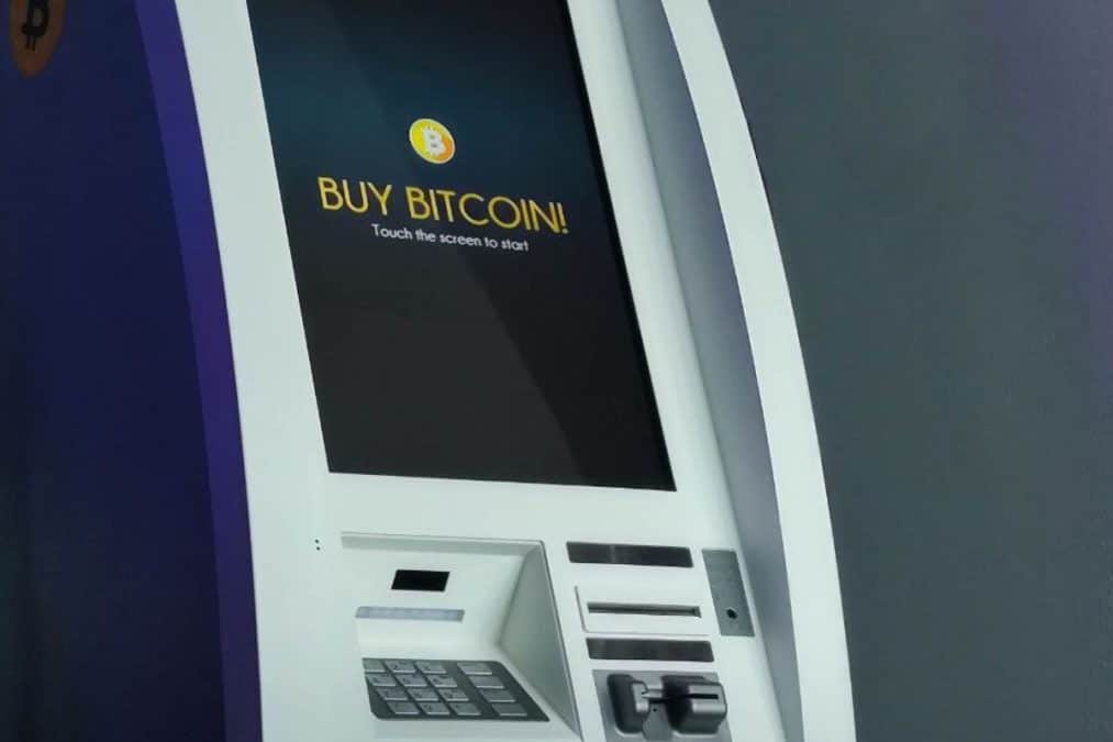 Caixa eletrônico de bitcoin produzido pela General Bytes