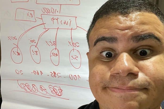 Gleidson da Costa, dono e líder da Grow Up e Trading Farm
