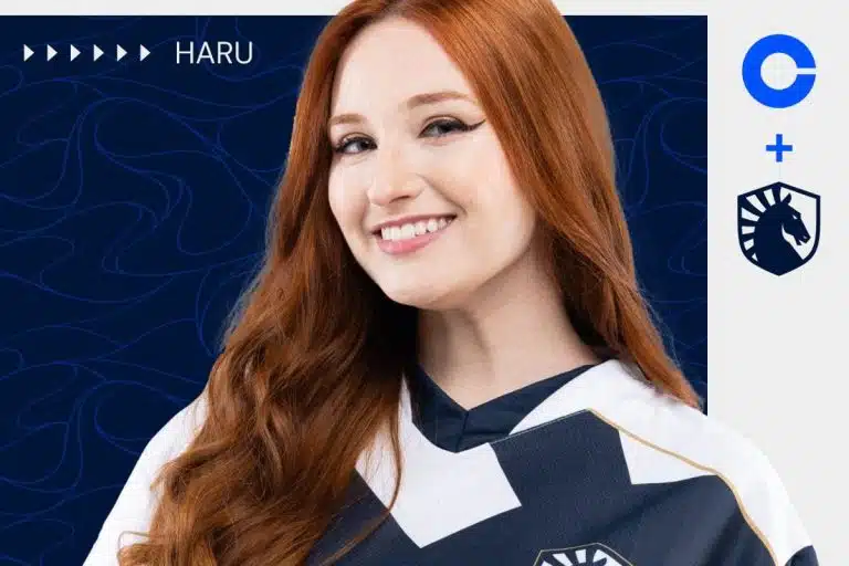 Haru, da Team Liquid Brasil, é a nova embaixadora da Coinbase
