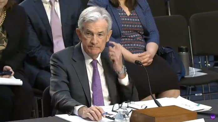Jerome Powell no congresso