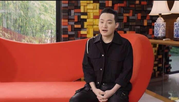 Justin Sun Tron TRX
