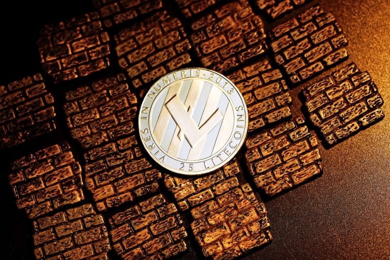 Litecoin sobre tijolos