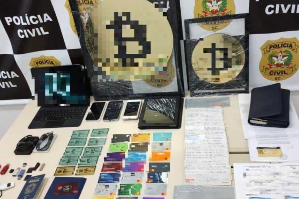 Polícia Civil de Santa Catarina prende carteira de criptomoedas de suspeito em Operação Egito