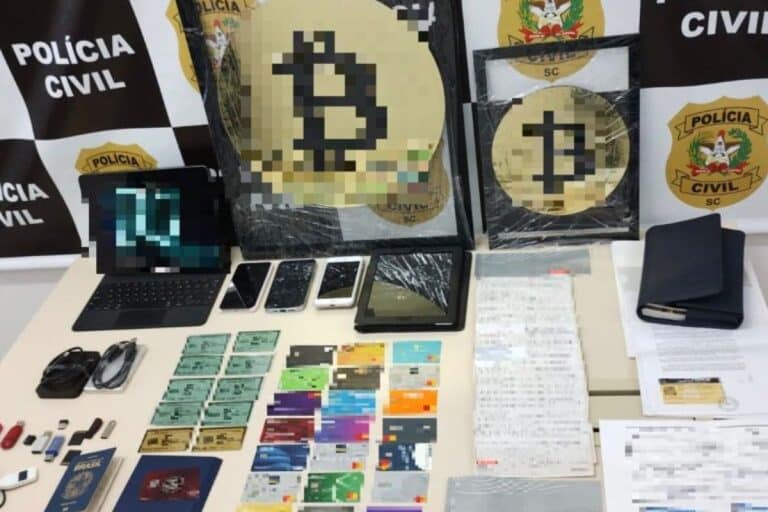 Polícia Civil de Santa Catarina prende carteira de criptomoedas de suspeito em Operação Egito
