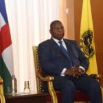 Presidente da República Centro-Africana, país que havia adotado o bitcoin como moeda legal em 2022 e recuou em 2023