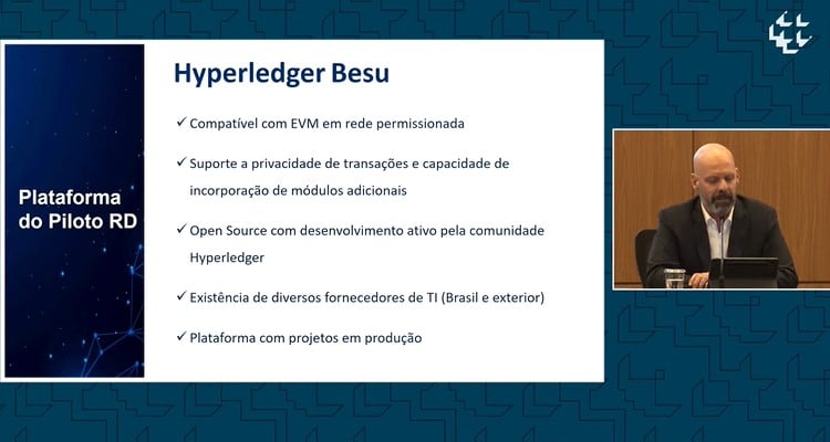 Real digital fará testes em Hyperledger Besu, que tem ligações com Ethereum e é uma DLT permissionada