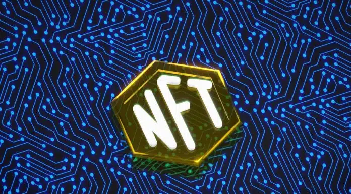 Símbolo do NFT em destaque