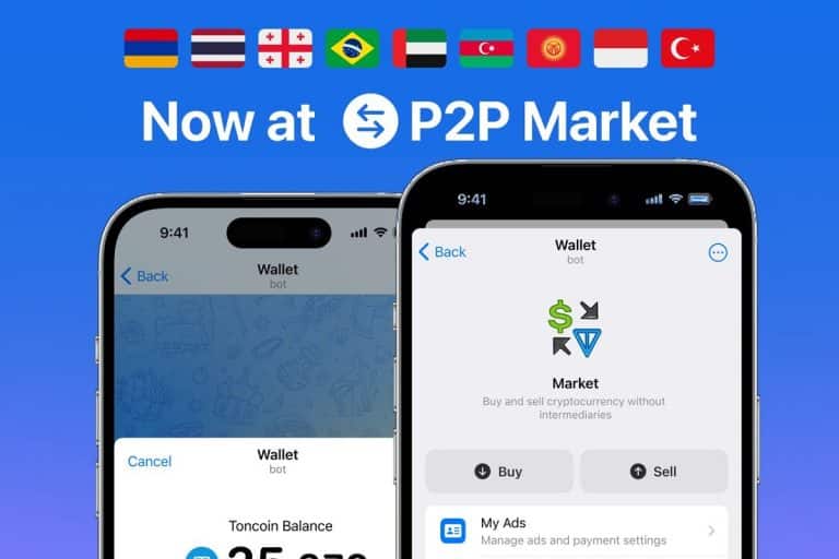Telegram libera envio de BRL via P2P por sua carteira de criptomoedas