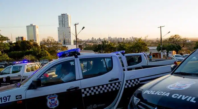 Viatura da Polícia Civil do Mato Grosso Foto Rafaella Zanol GCOM-MT