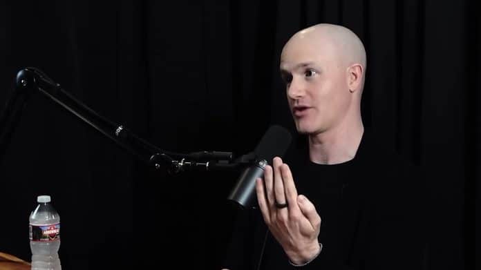 Brian Armstrong, fundador e CEO da corretora Coinbase.