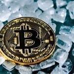 Bitcoin sobre gelo